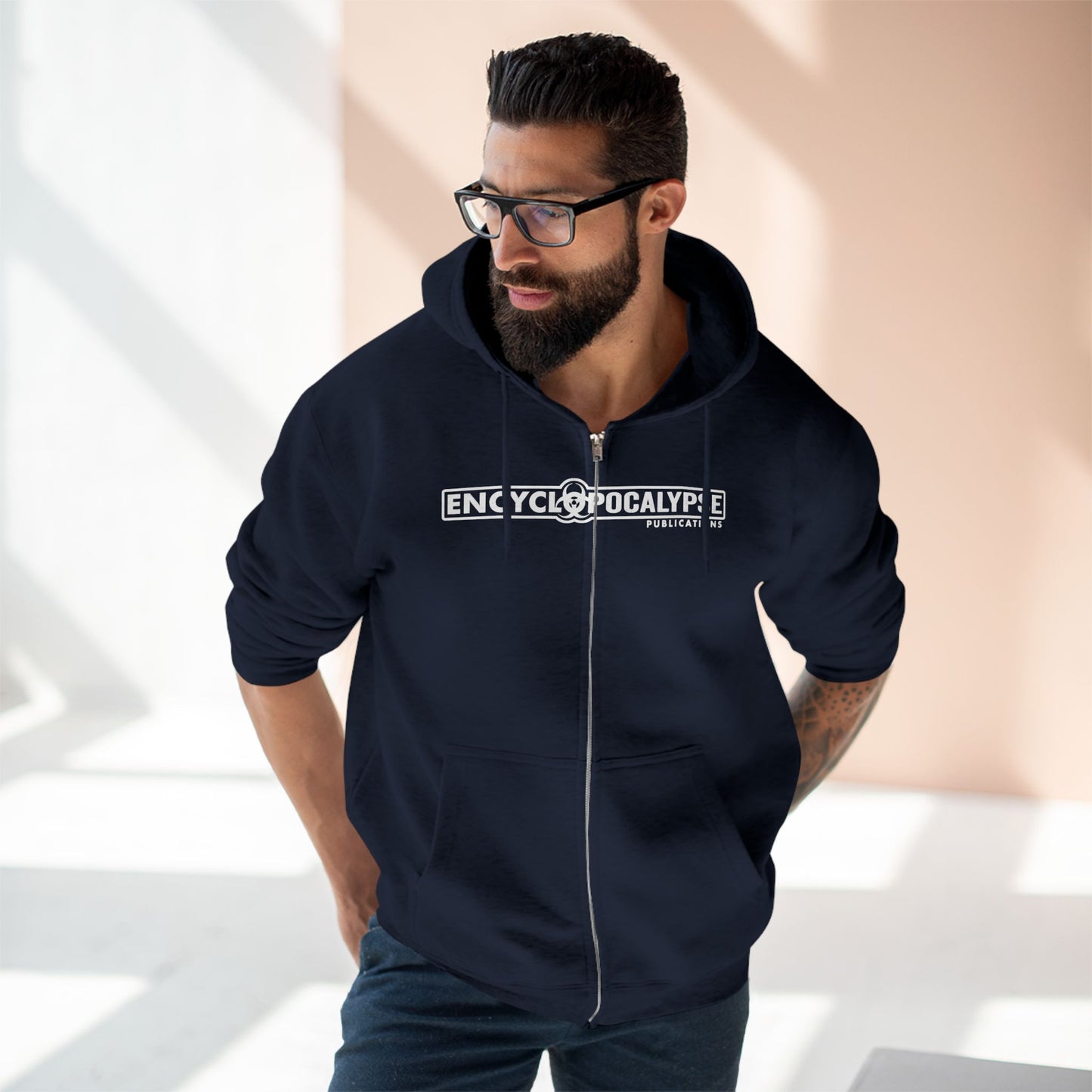 EP Horizontal Logo Zip Hoodie