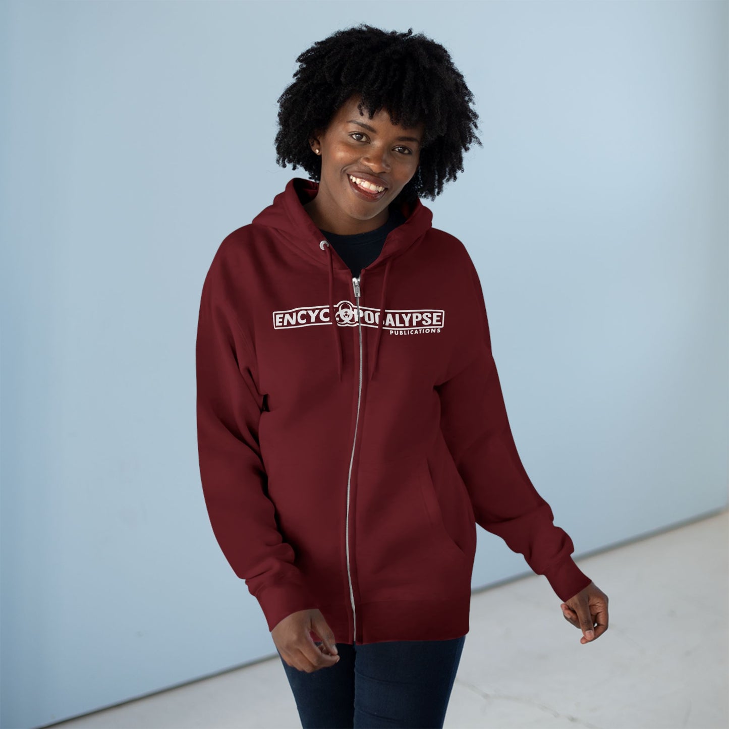 EP Horizontal Logo Zip Hoodie
