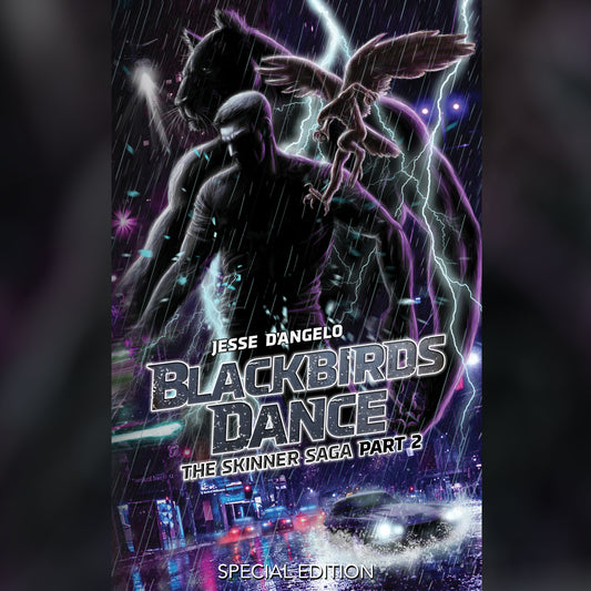 Jesse D'Angelo returns to his action-packed SKINNER SAGA with BLACKBIRDS DANCE